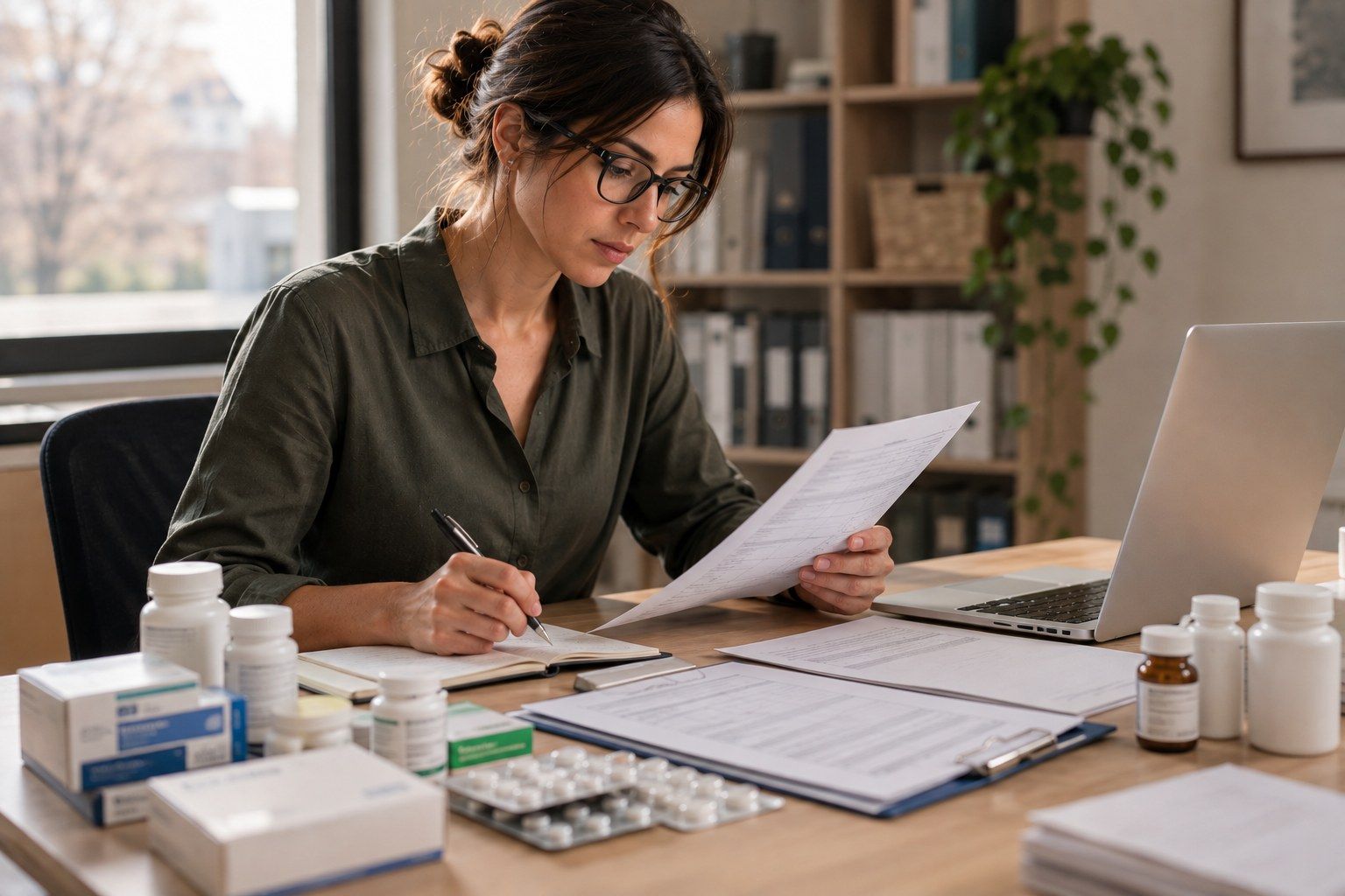 Documentación farmacéutica y material de referencia