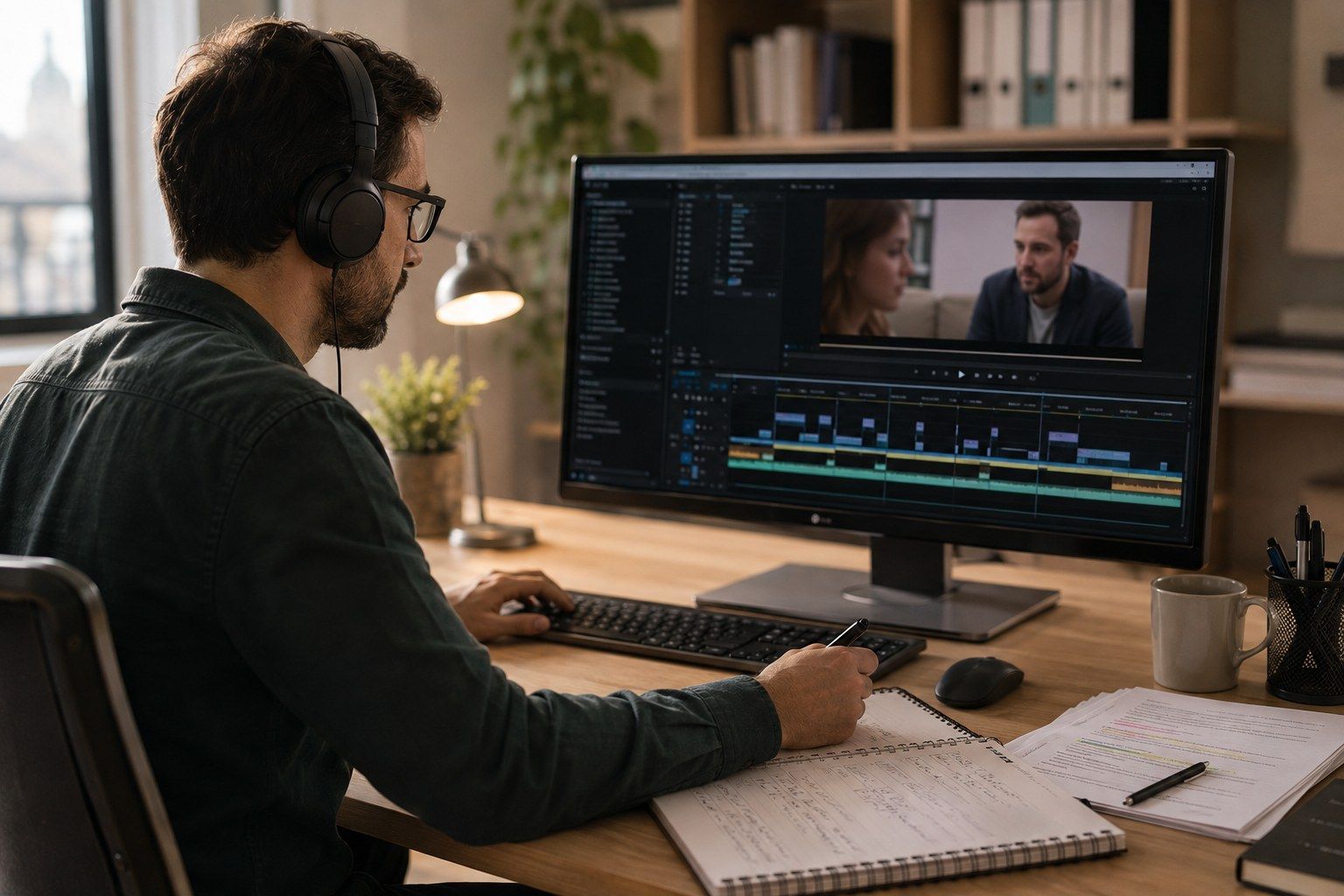 Edición de vídeo y trabajo con subtítulos